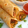 CHILLI CHICKEN ROLL  (Halal Meat)
